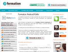 Tablet Screenshot of aformation.fr